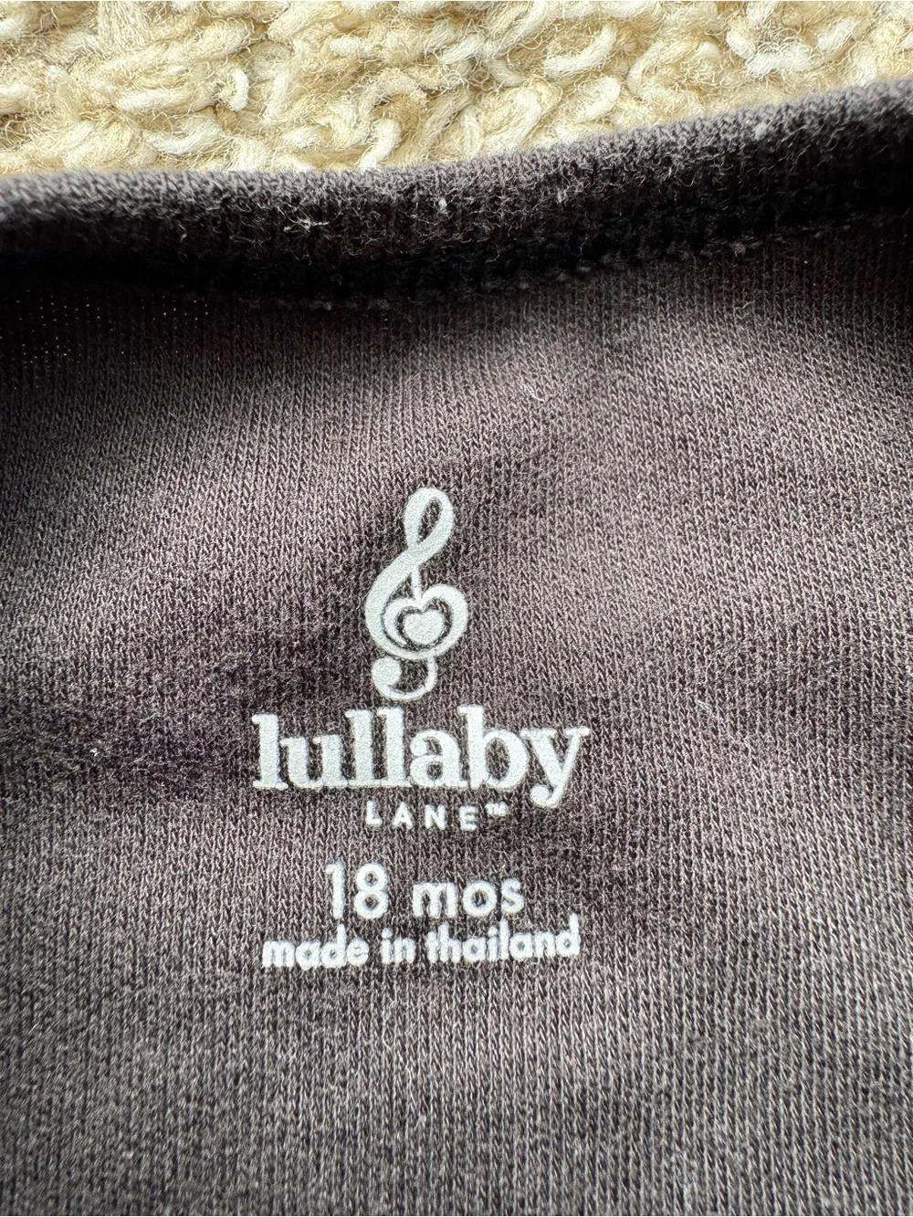 Lullaby Lane “Milkin’ It” Long Sleeve Onesie 18M